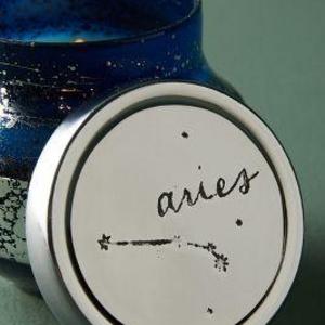 Capri Blue Mini Zodiac Candle