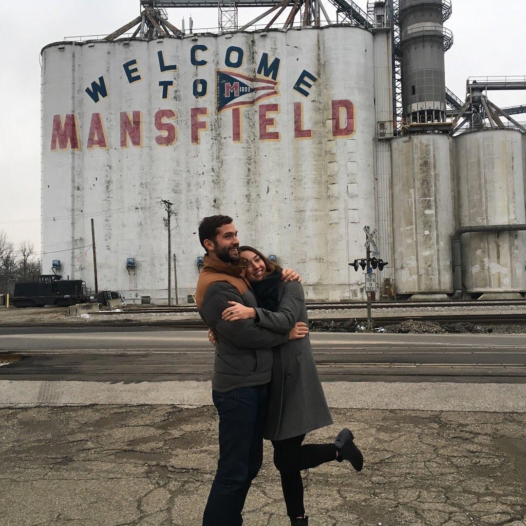 Mikey comes to Mansfield, 2017.