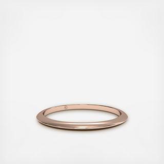 Women's Classic Thin Knife-Edge Wedding Ring