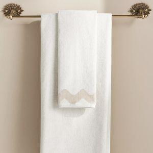 Maeve by Anthropologie Scalloped Cotton Towel Collection, Taupe
