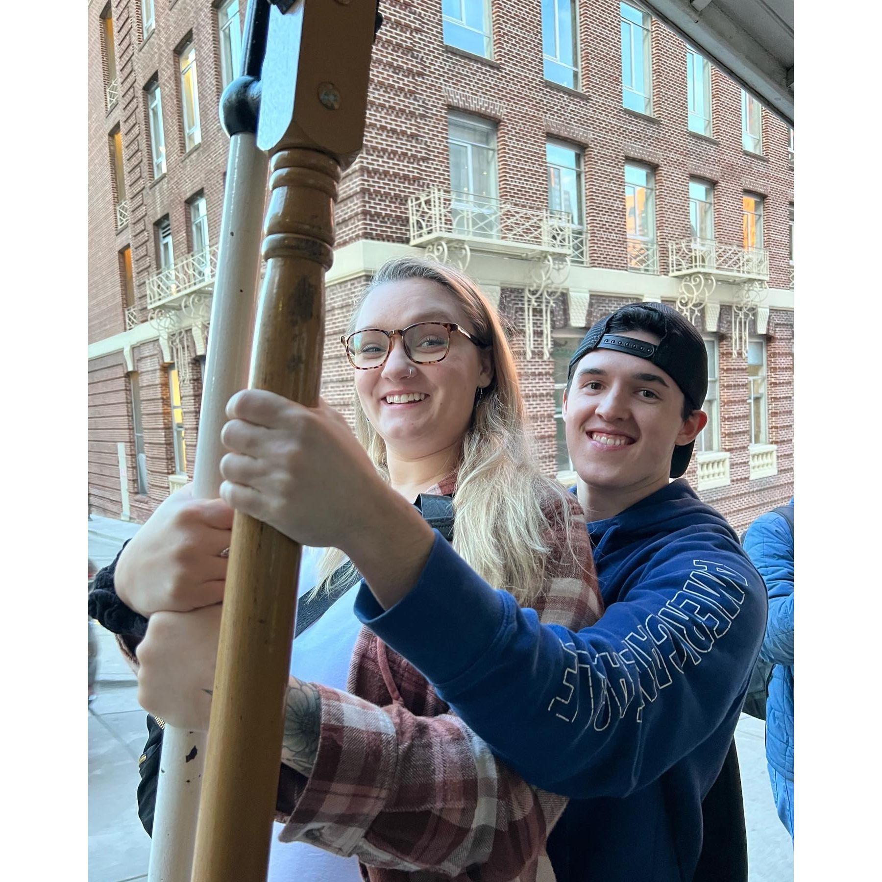 Trolley rides in San Francisco