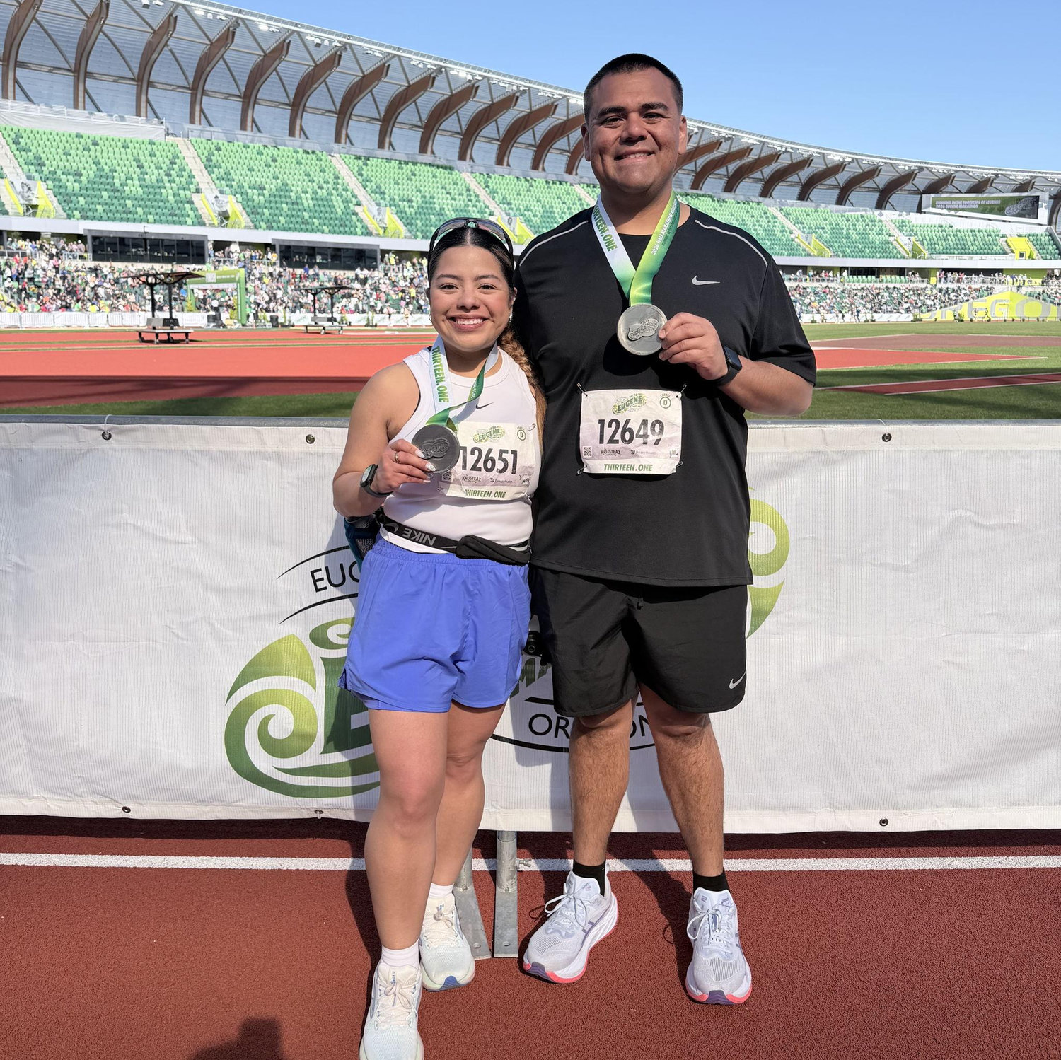 First half Marathon in Eugene