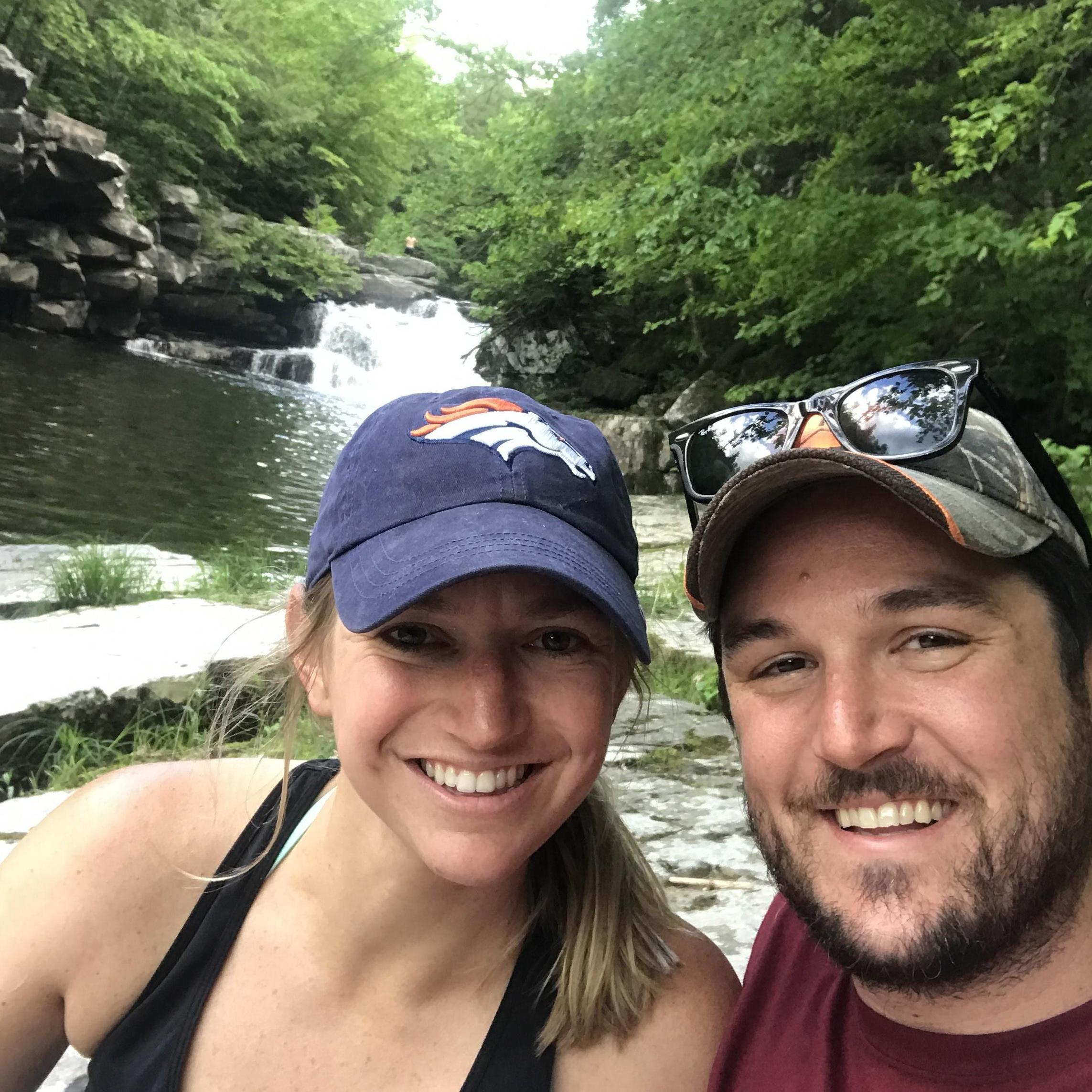 Post hike swim in Vermont