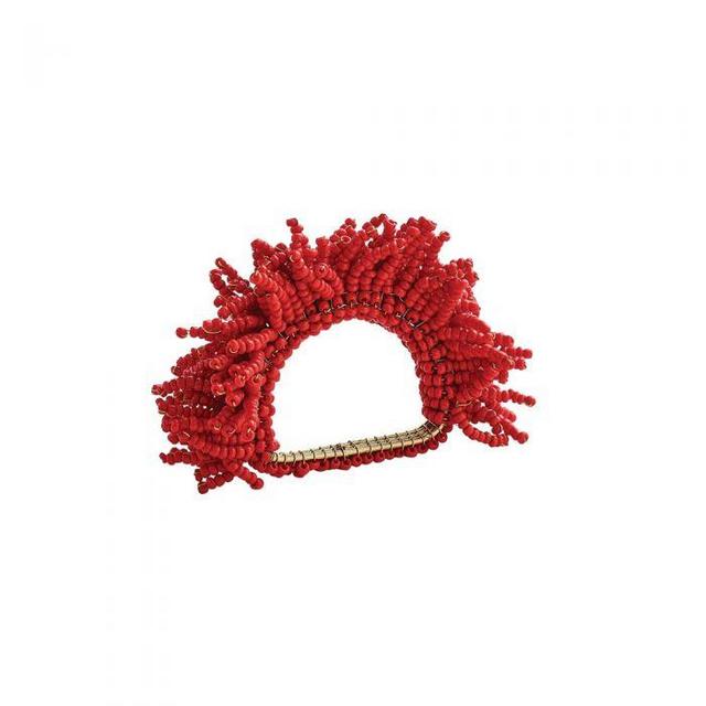 Kim Seybert Napkin Ring 'Carnival Coral'