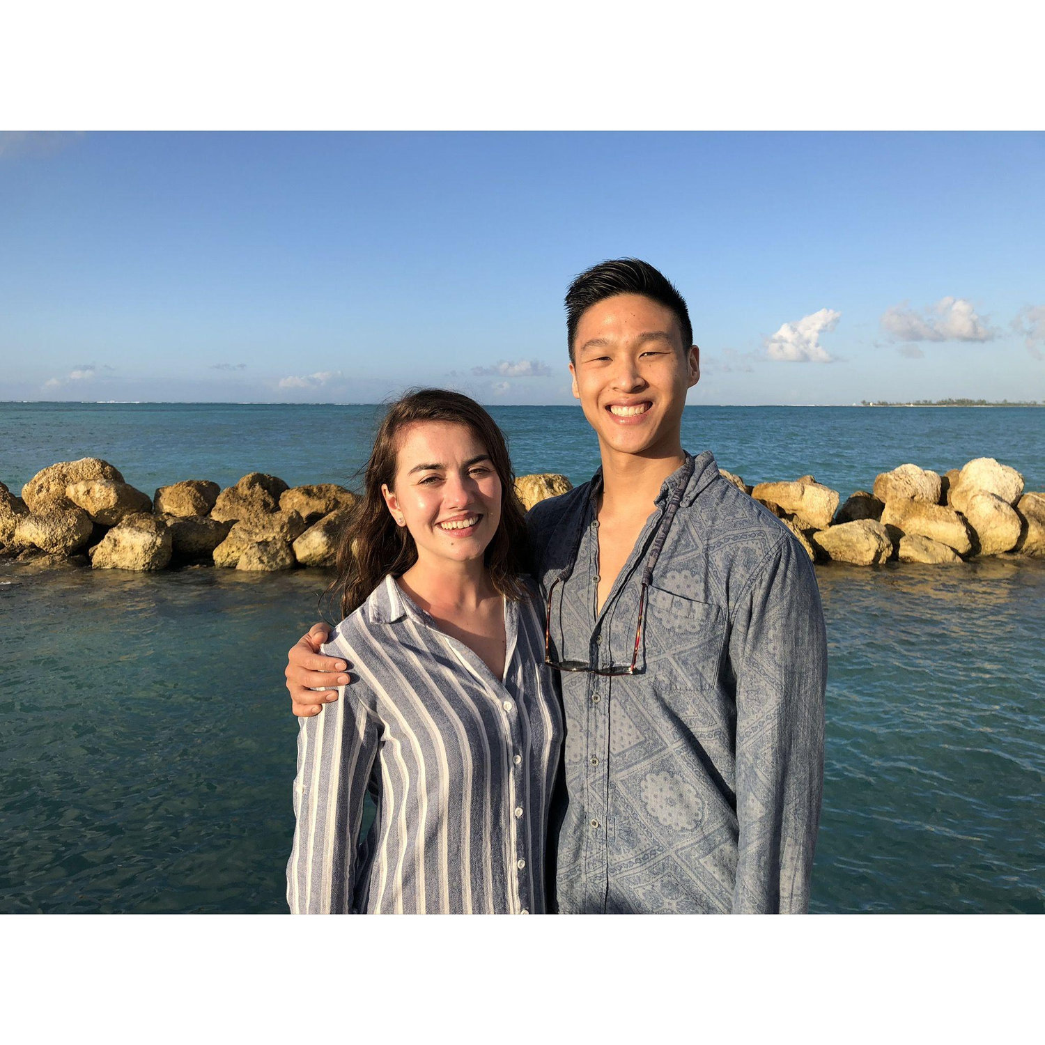 Our 1st trip together- to the Bahamas