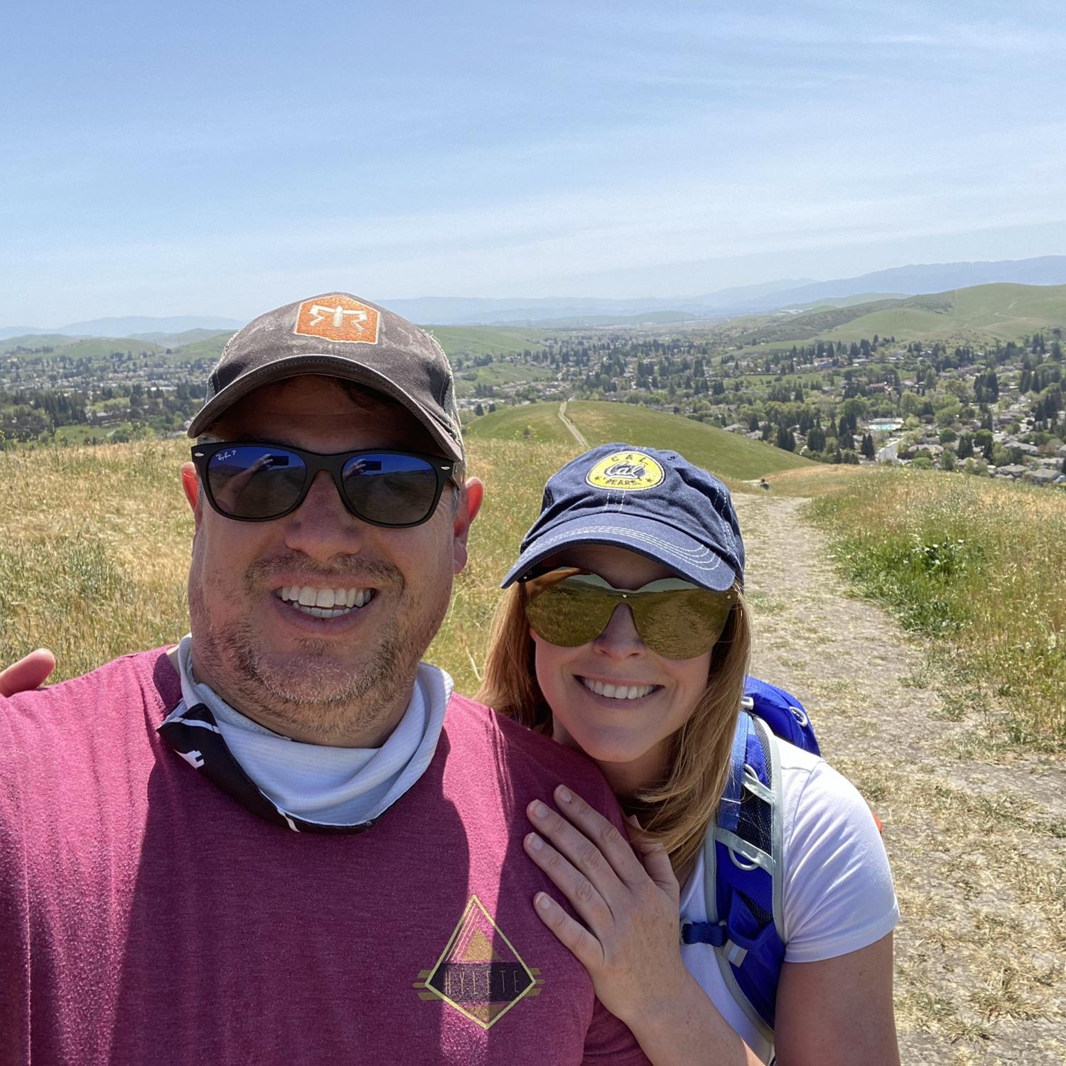 Hiking in Danville, April 2021
