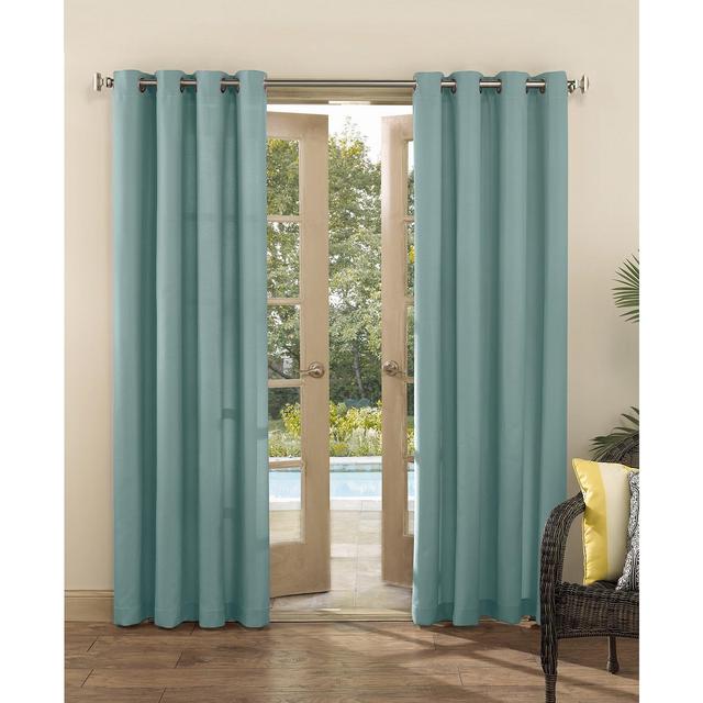 Sailor Indoor/Outdoor UV Protectant Room Darkening Grommet Curtain Panel