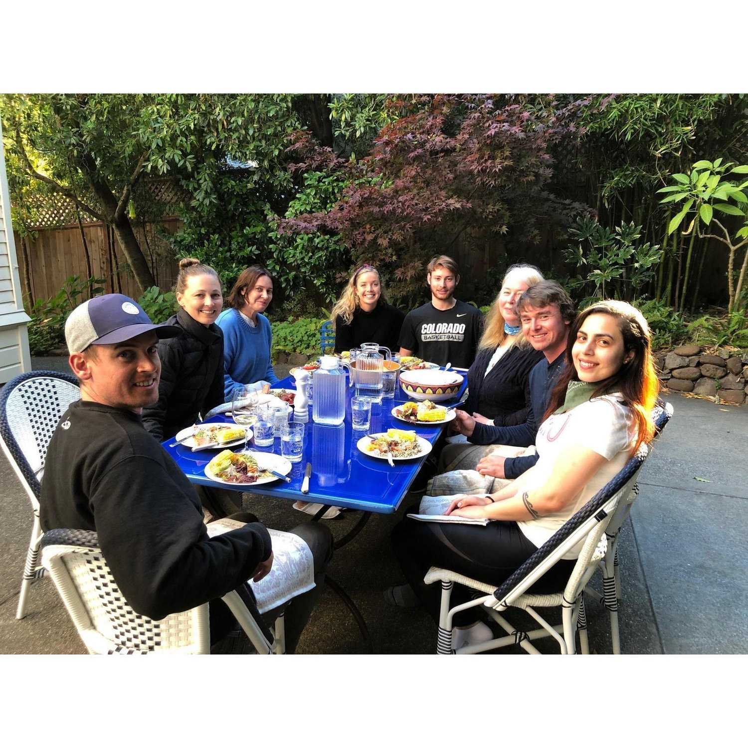 Dinner with the Cole/O'Leary/Green family