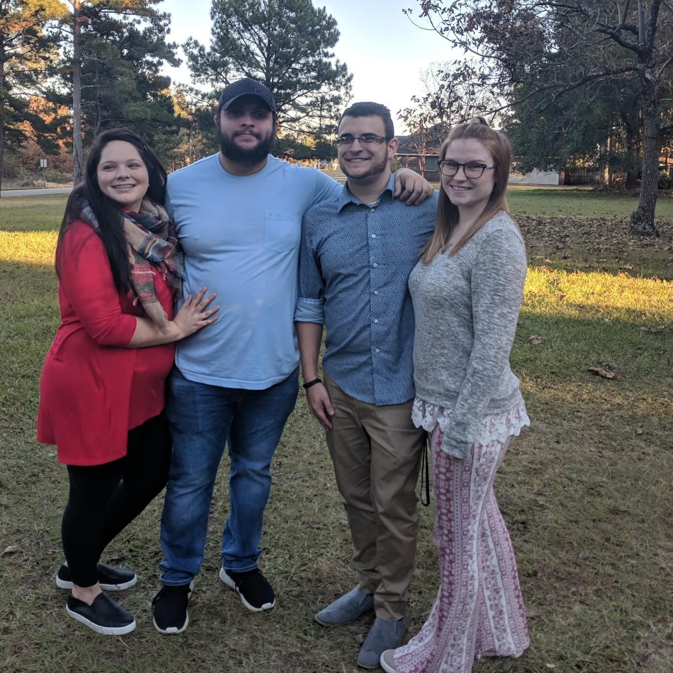 first Thanksgiving at Michaels family's house