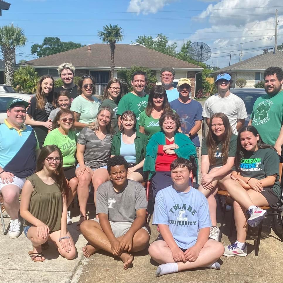 Thevenot Krewe at a seafood boil!