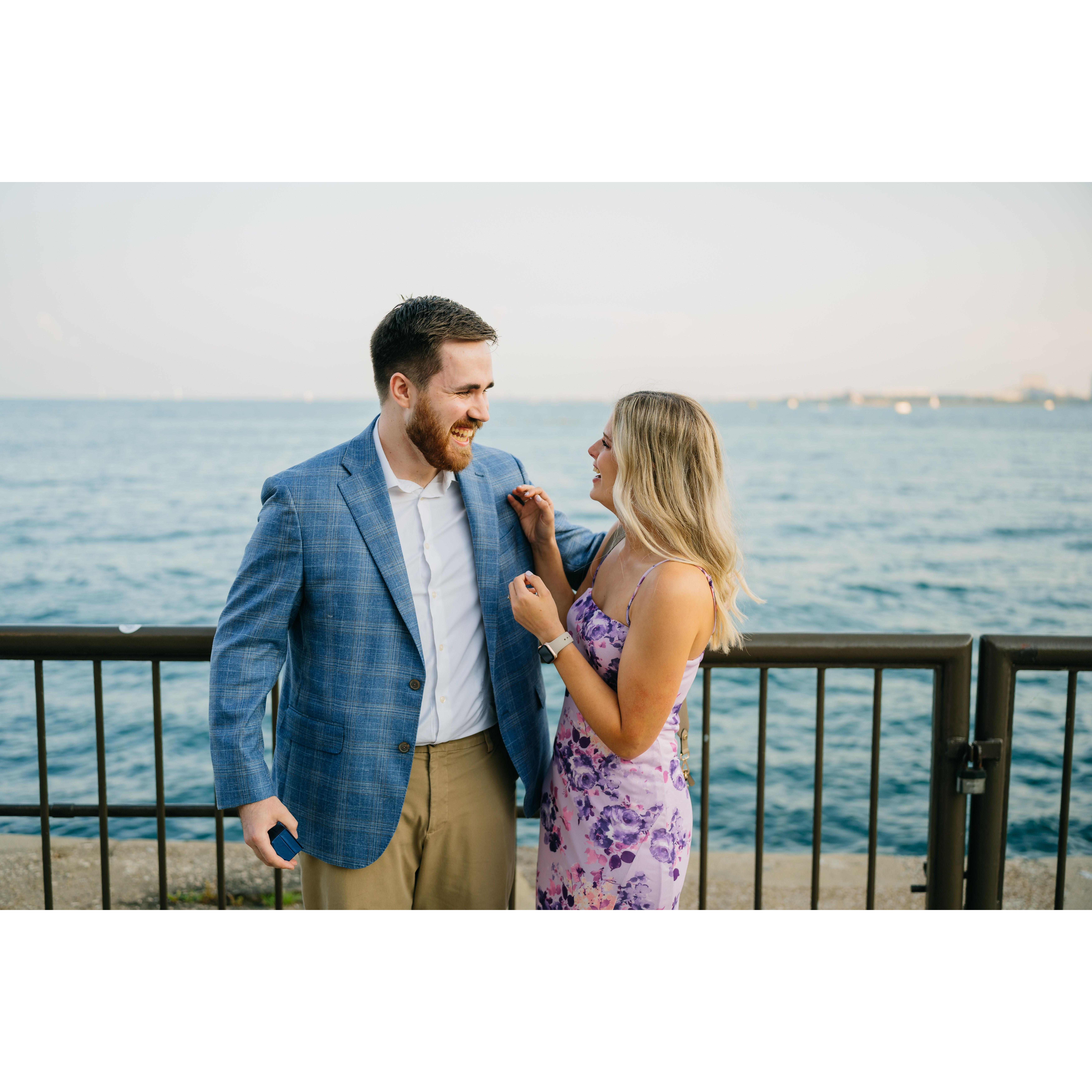 july 11, 2024- our ninth anniversary and the day we got engaged!