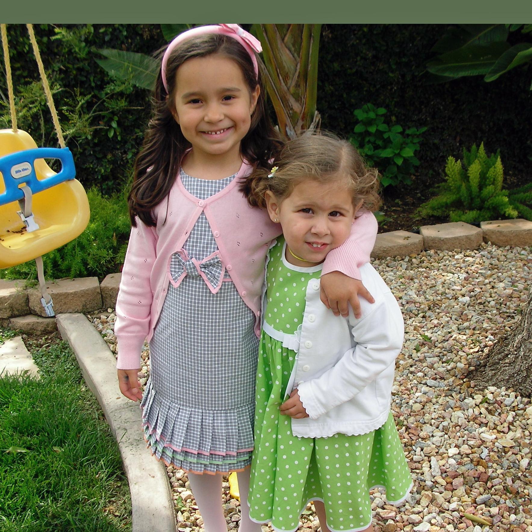 Juliana and Jaylin!  Cousins and forever best friends.