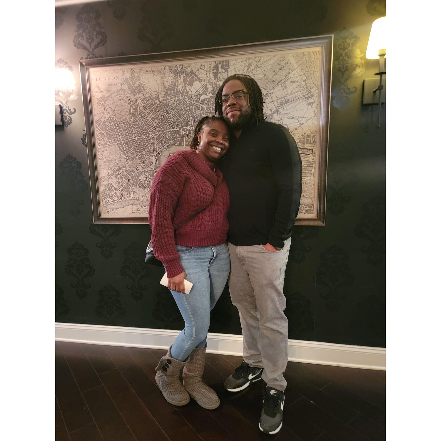 Tiffany & Jullian before the Escape Room