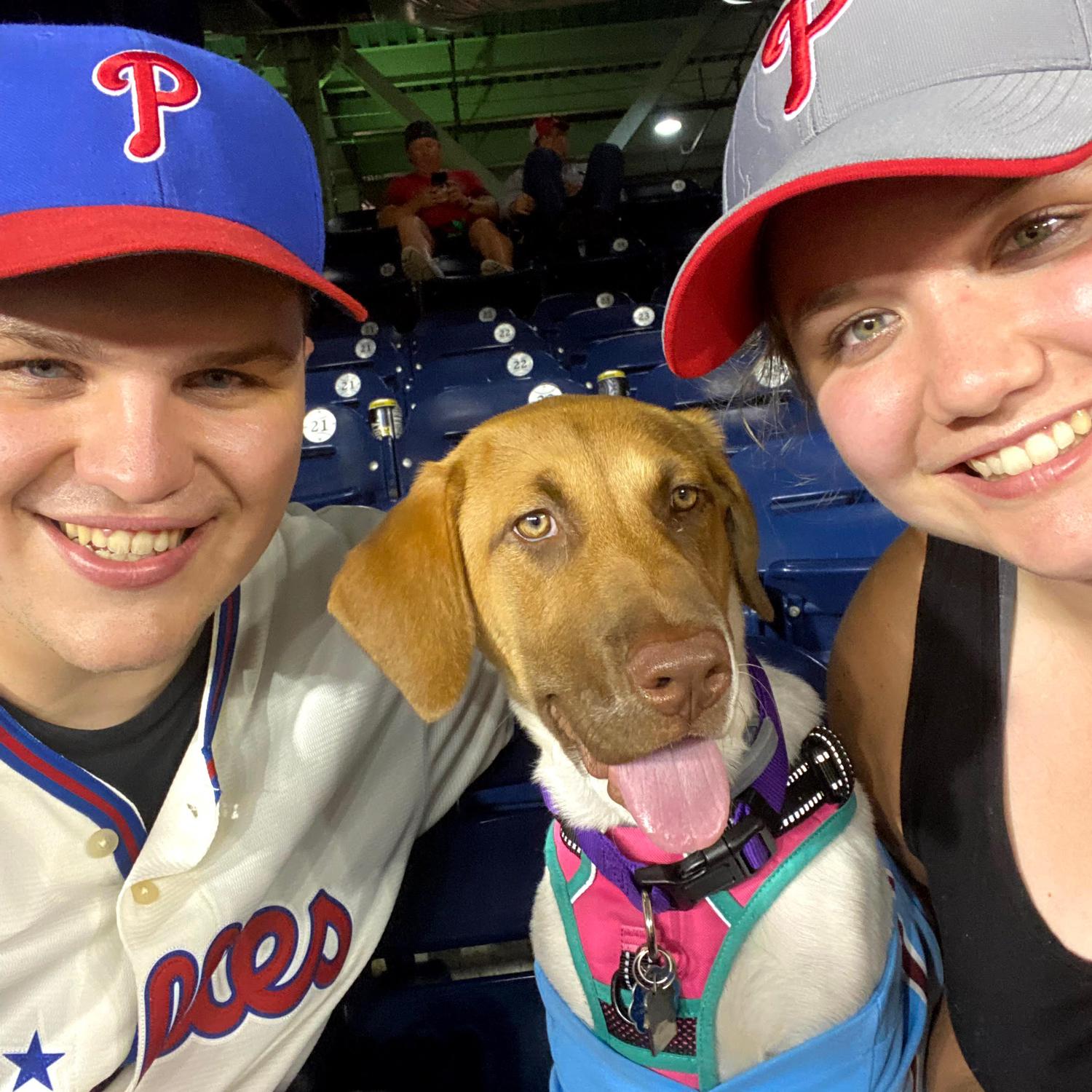 Julia moved to Virginia with Dylan in June 2021, and we adopted Mika in July 2021!