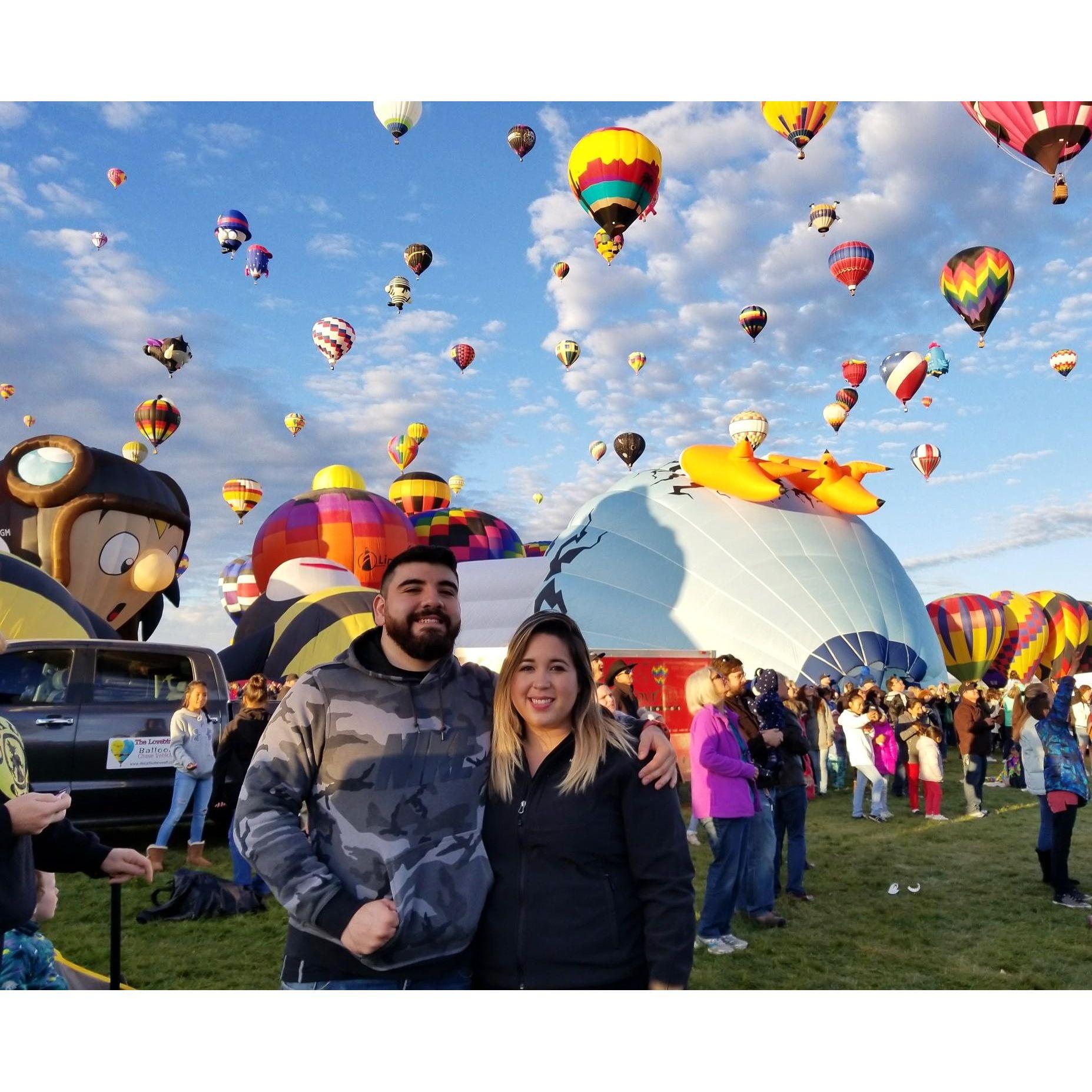 2017- first balloon fiesta