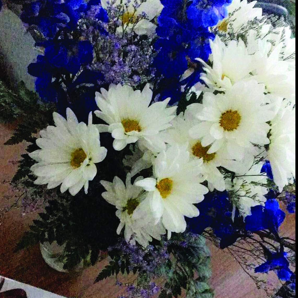 The first big "move" Colin made - sending flowers to my work on Valentines Day after our 2nd date. 2/14/18