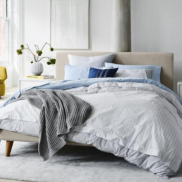 Mod Upholstered Platform Bed