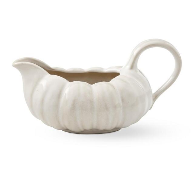 Sculptural Pumpkin Gravy Boat