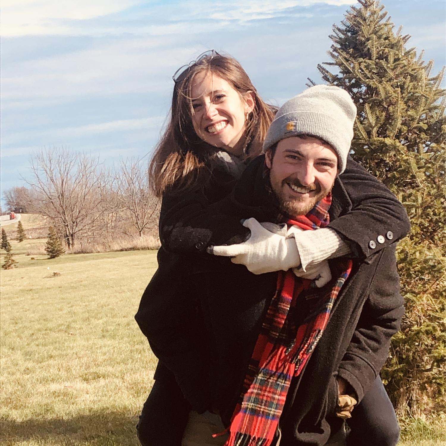 Anouk's first time visiting Iowa.