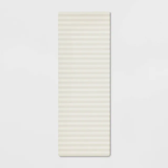 1'8"x5" Low Profile Kitchen Runner Oatmeal Striped - Room Essentials™