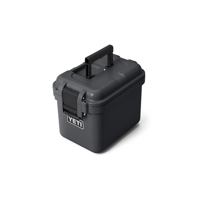 YETI LoadOut 15 GoBox Divided Waterproof Cargo Case, Dry Box, Camera Case, Fishing Tackle Box, Charcoal