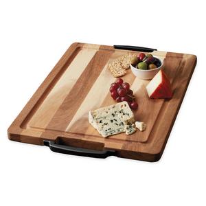 Artisanal Kitchen Supply™ 20-Inch x 15-Inch Cutting Board with Handles