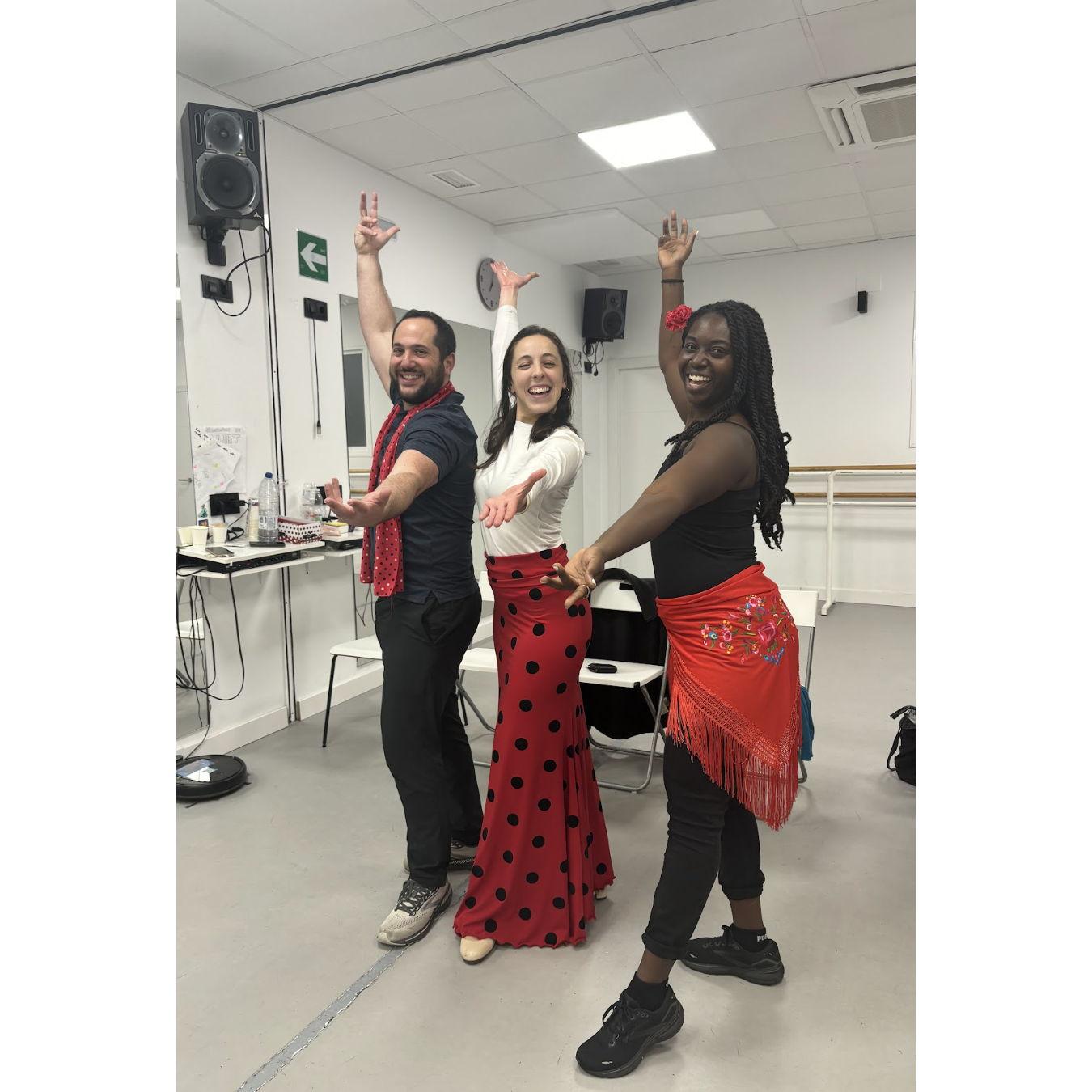 March 2024: Flamenco class in Sevilla, Spain!