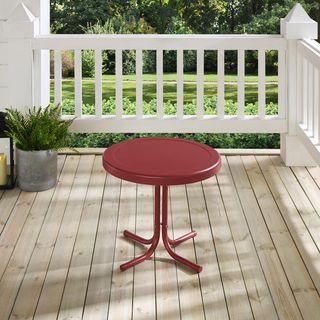 Griffith Retro Outdoor Metal Side Table