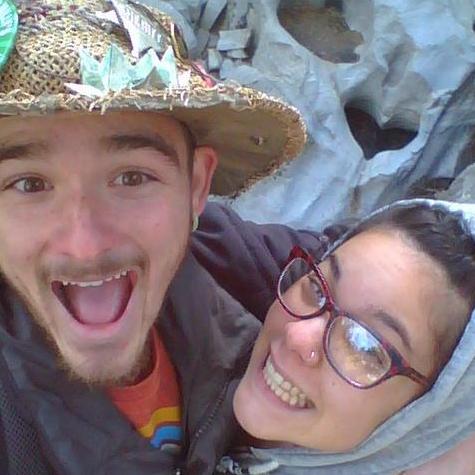 Our first hike together @ Heart Rock.