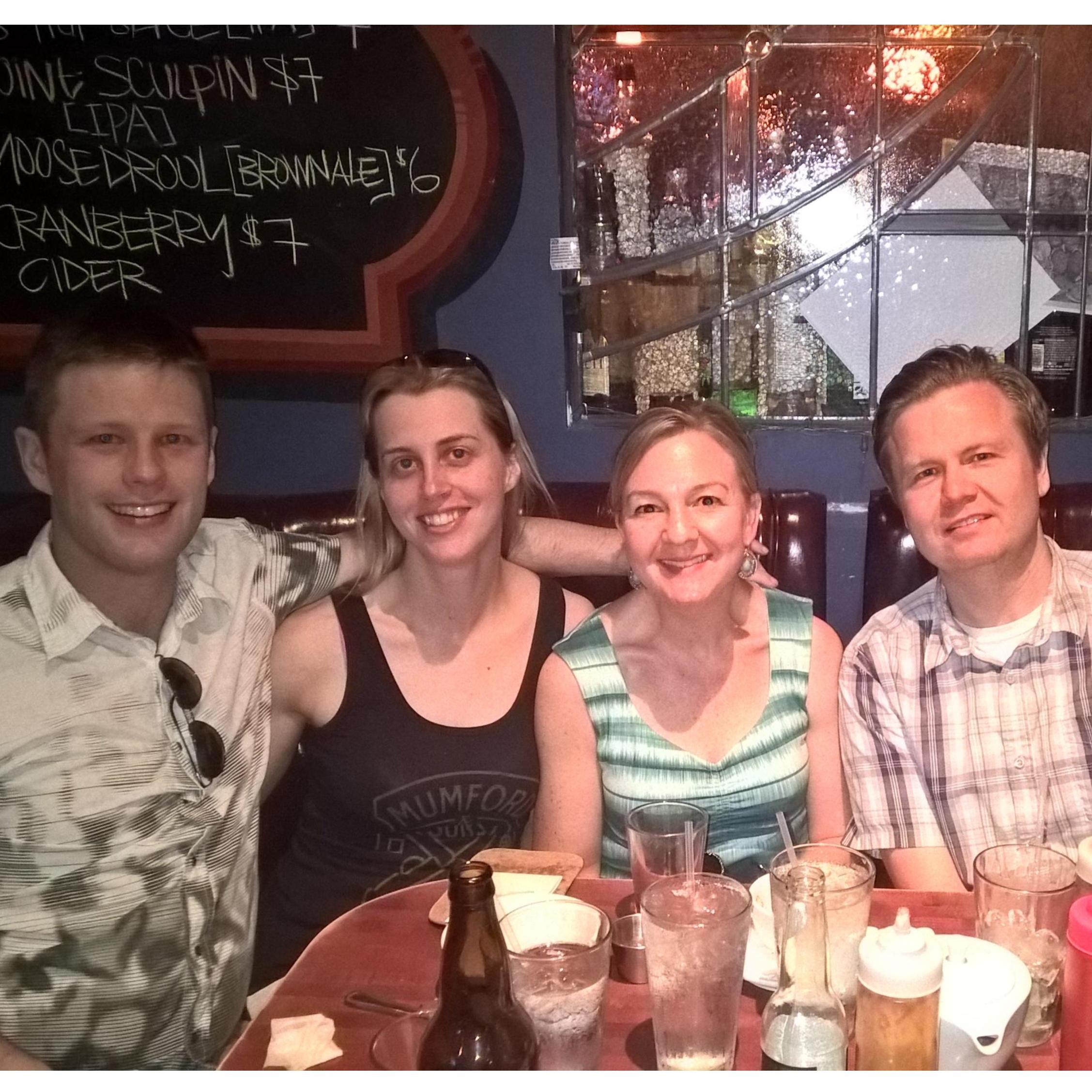 Shaved Duck with Wayne and Laurie, Saint Louis MO, USA