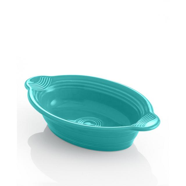 Fiesta Turquoise 13 oz Individual Oval Casserole