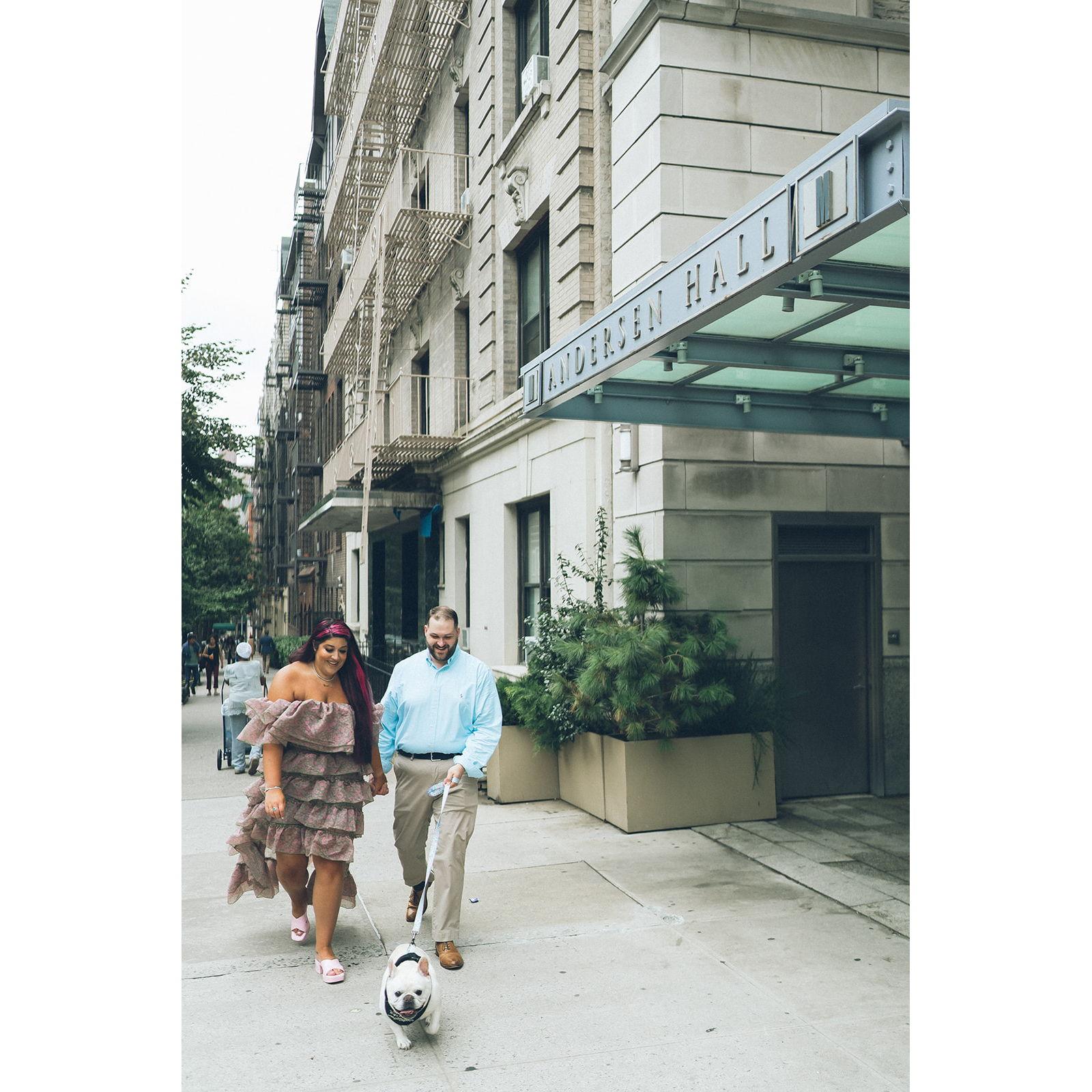 A walk outside of MSM, where it all happened.