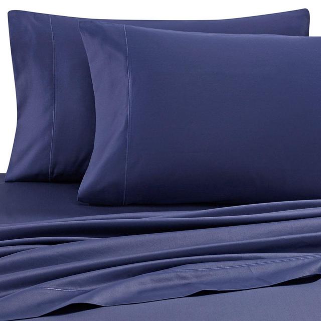 Wamsutta® PimaCott® 500-Thread-Count King Sheet Set in Navy