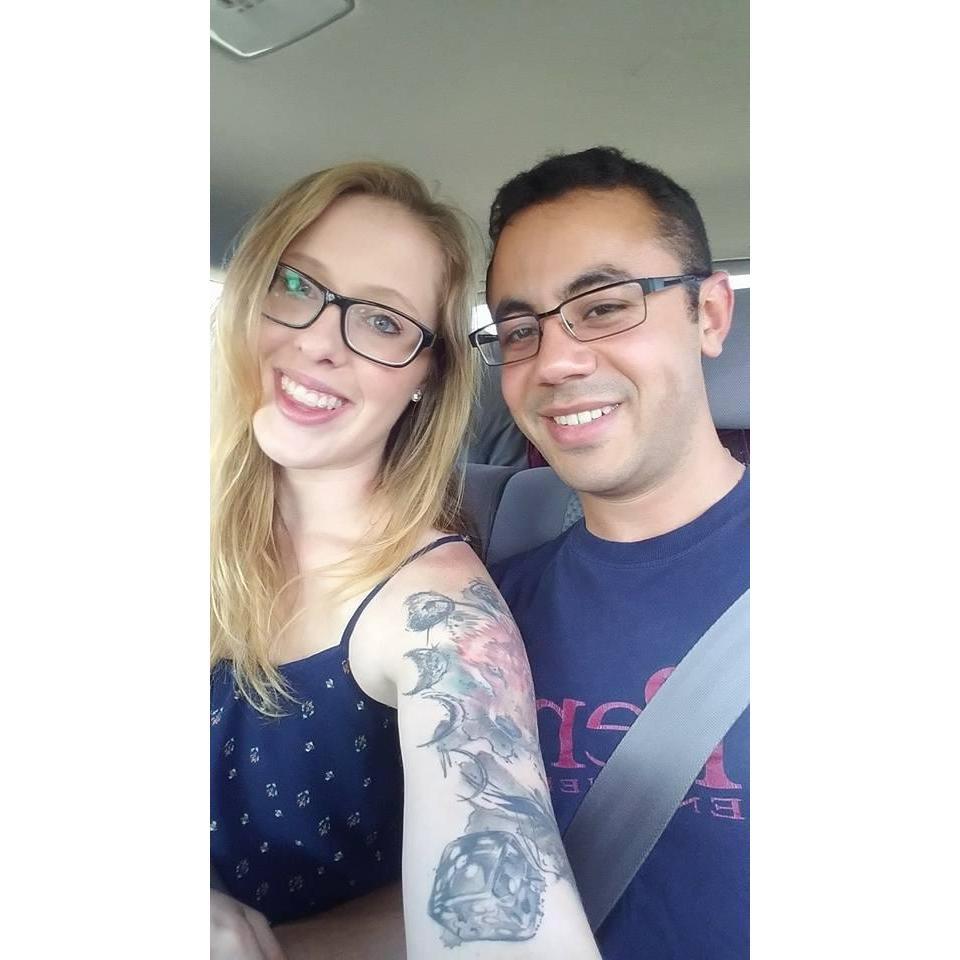 Our first trip together to North Carolina to meet all of Amber's crazy friends.