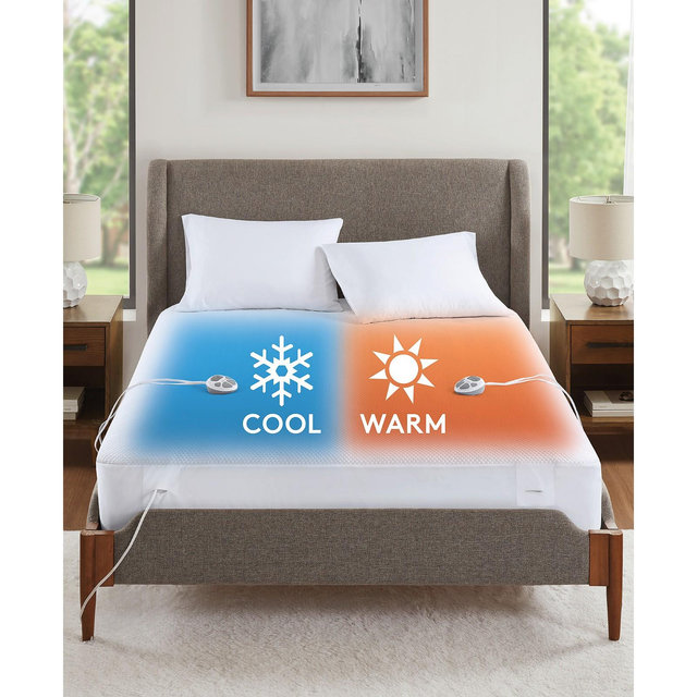 Premier Comfort Cool Touch Heated Mattress Pad, King