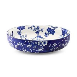 Japanese Garden Serving Bowl