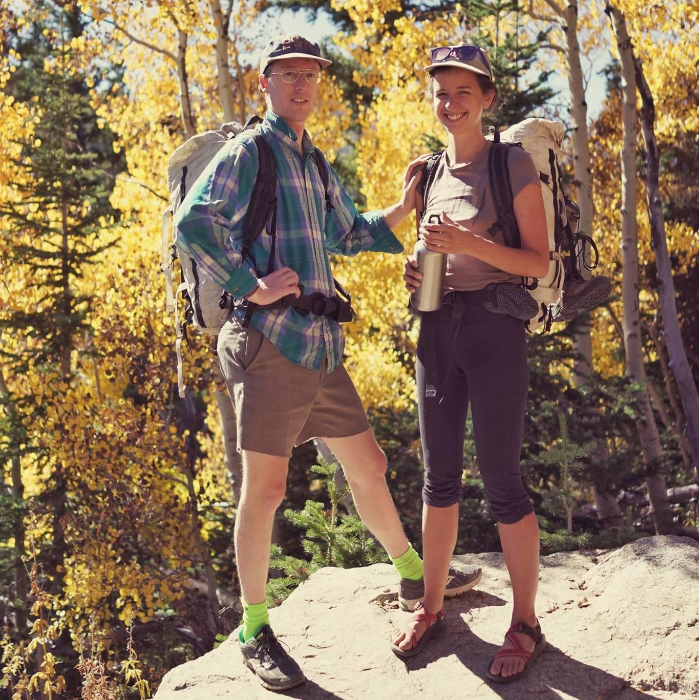 Getting ready to head off backpacking outside of Nederland, Colorado.