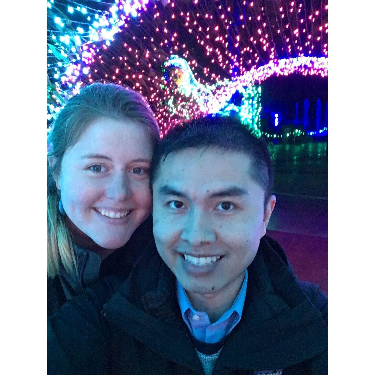 Atlanta Botanical Gardens Festival of Lights!