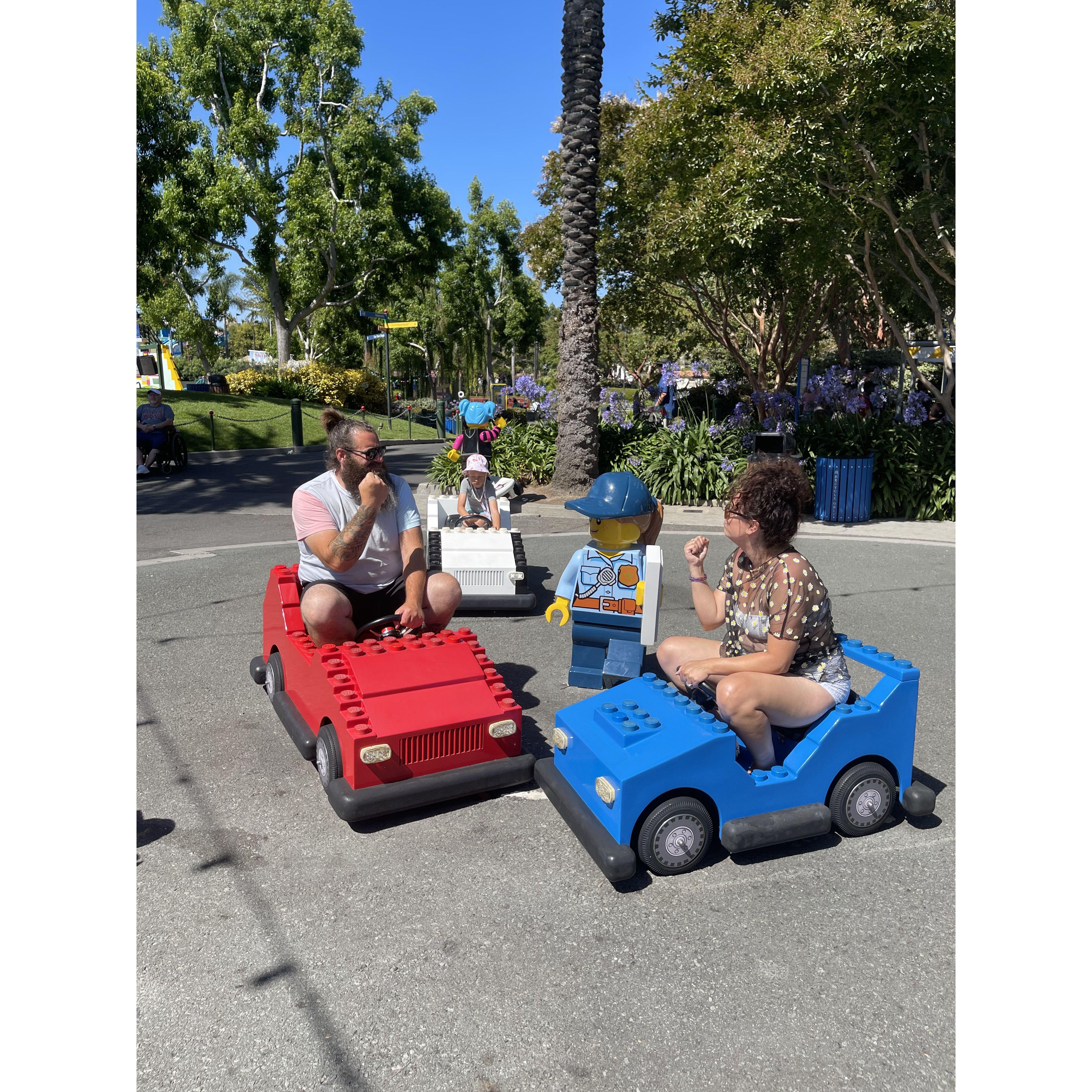 Lego Land was so fun. Our first family vacay to San Diego.