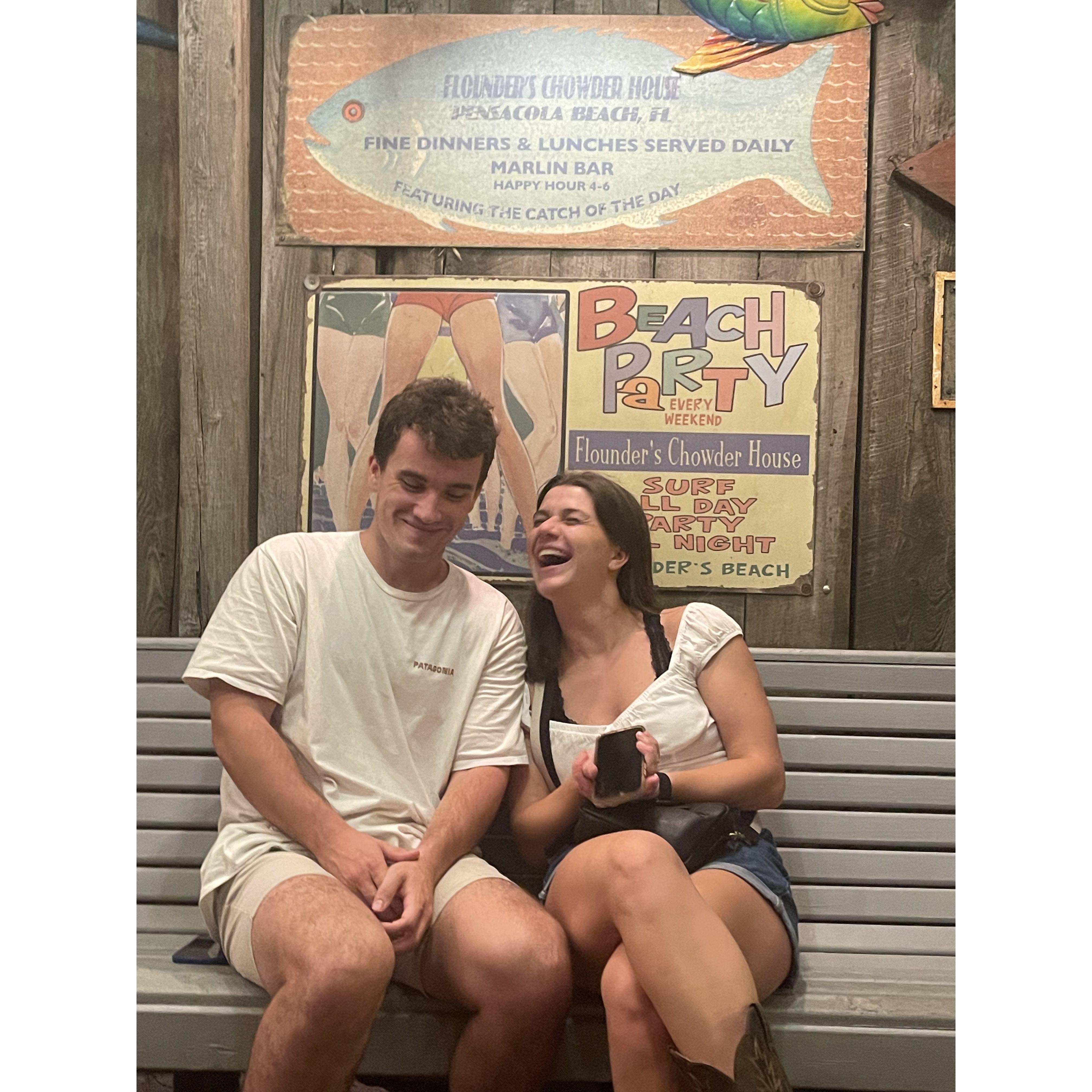 The day we started dating!