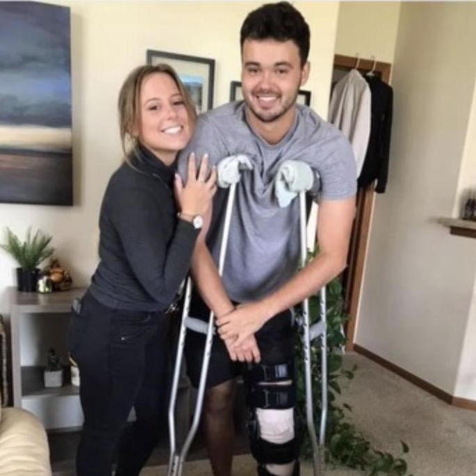 9/6/2020 (Sean nine days post LCL surgery)