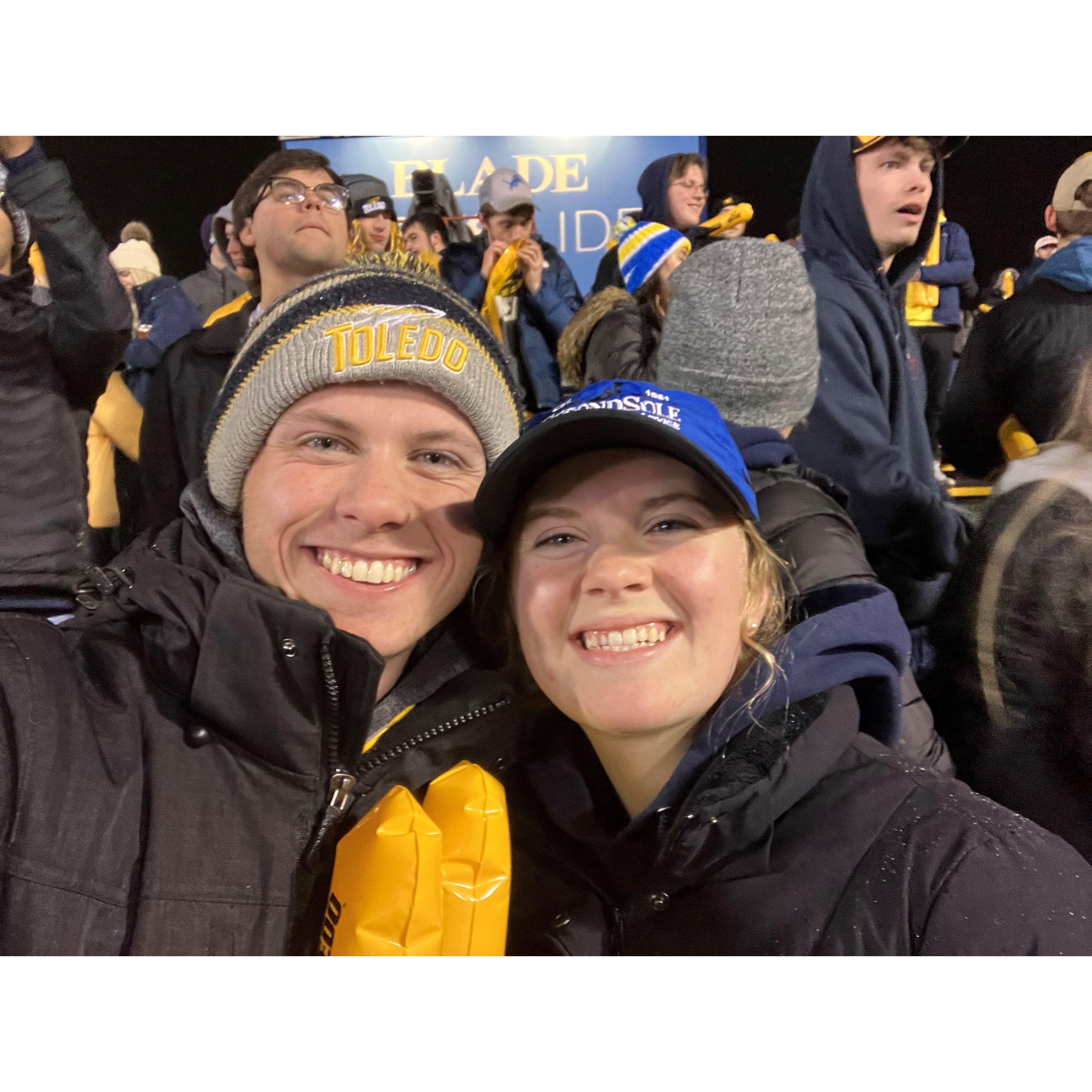 November 15th, 2022 - Toledo football game.