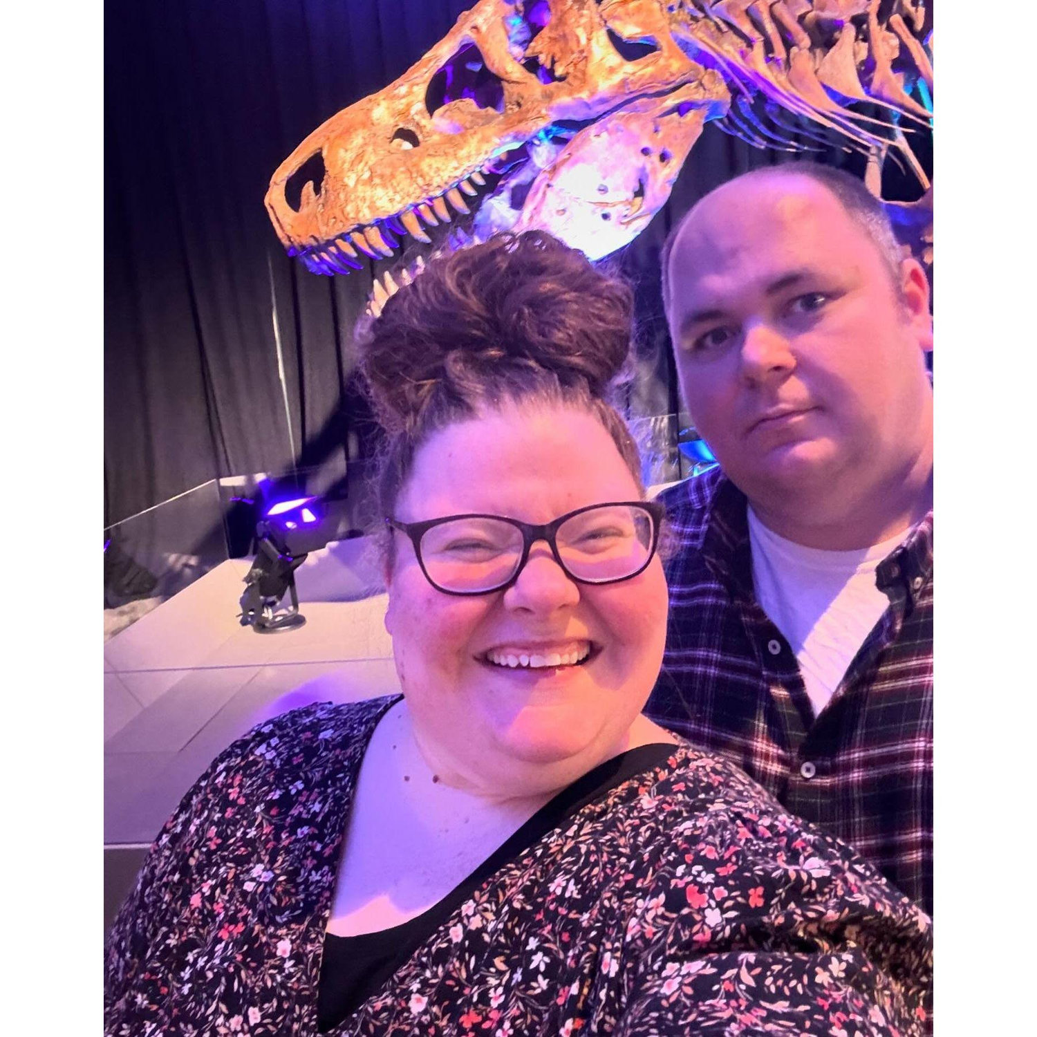 We met Sue the T-Rex.