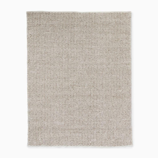 Woven Honeycomb Outdoor Performance Rug, 8x10, Natural