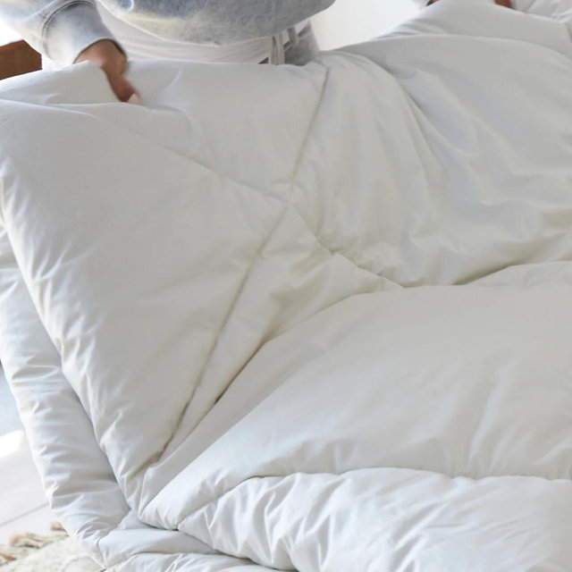 Organic Cotton Duvet Cover — Full/Queen