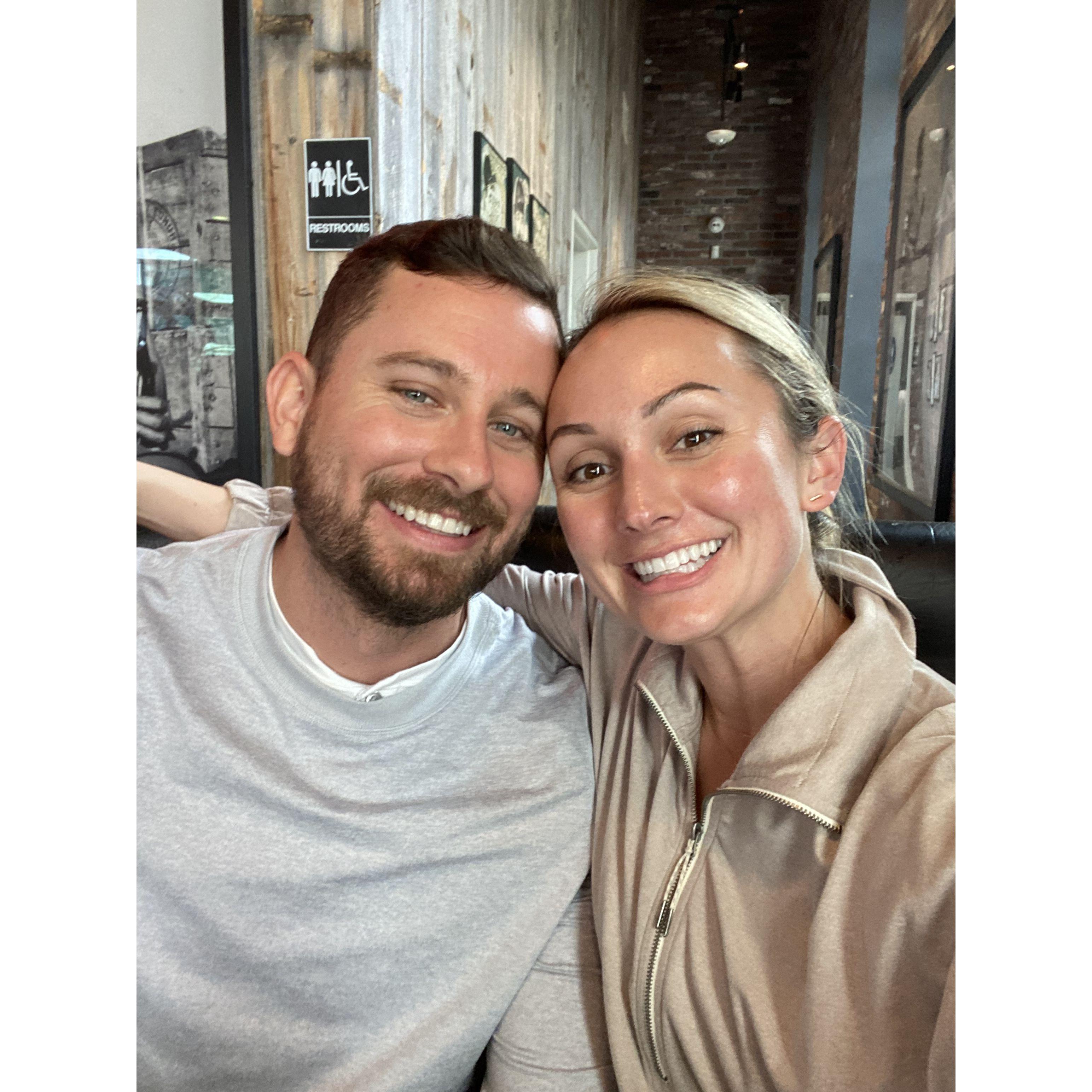 Date after our first dance class! This guy puts the fox in fox trot.