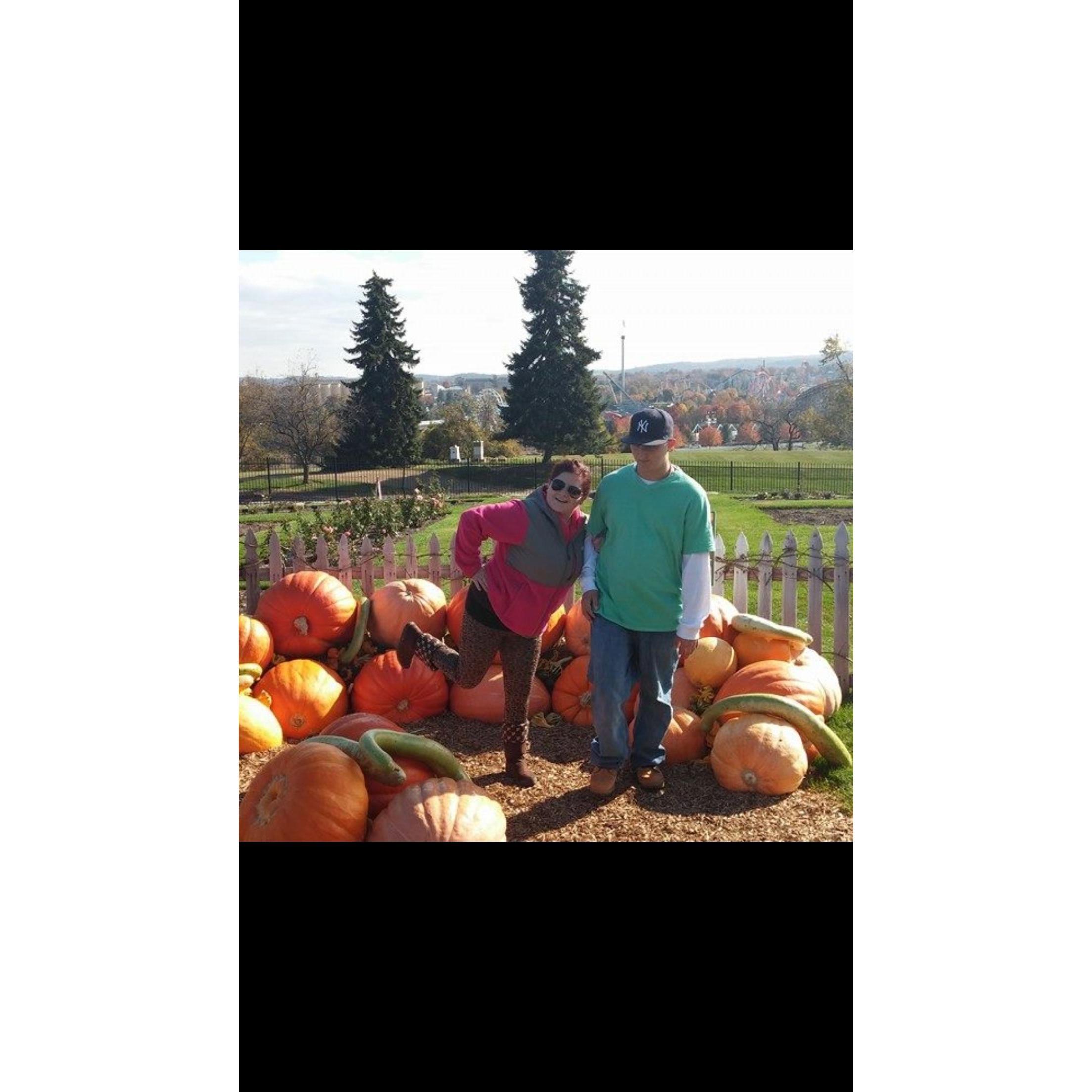 When at Hershey Park :)