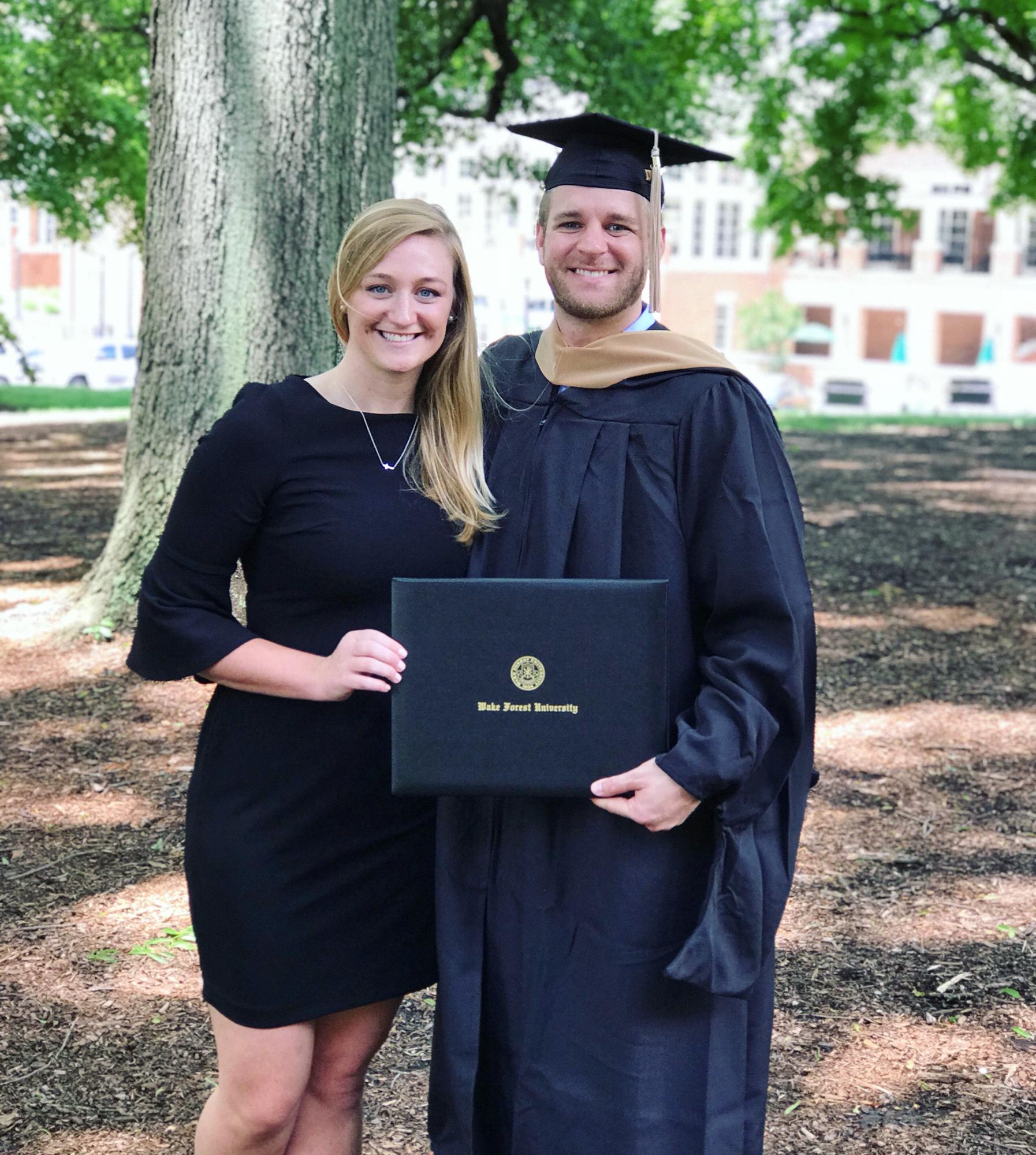 Ross’ MBA hooding 5.20.18
