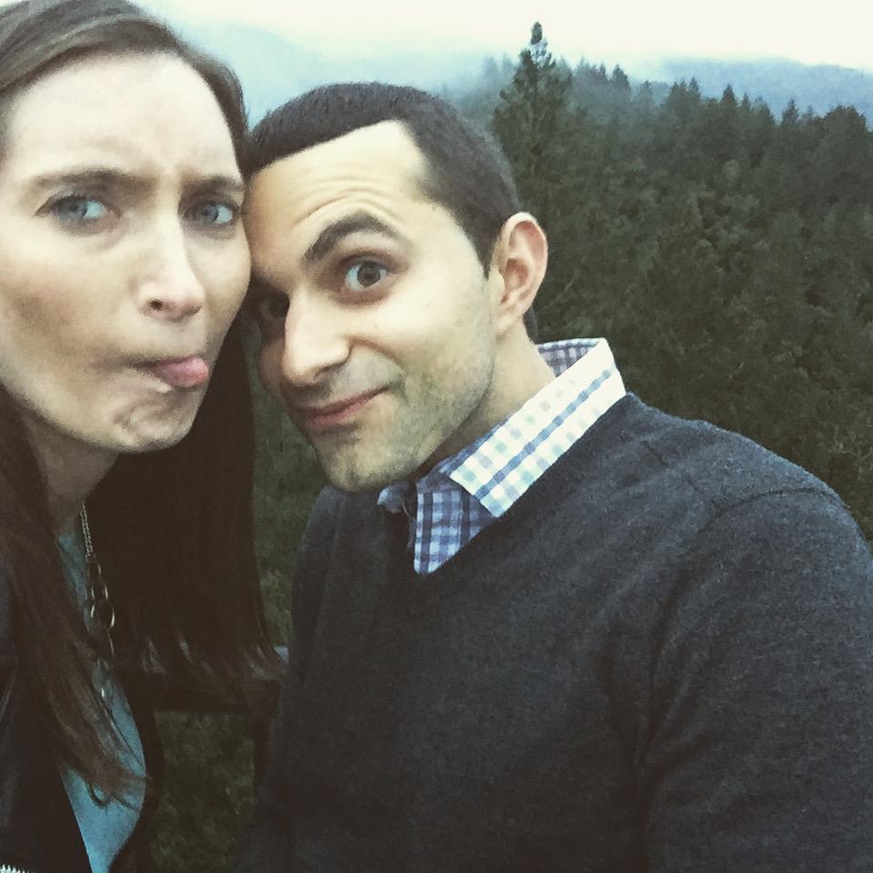 Being goofballs in Napa