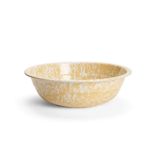 Splatter Small Basin in Blue or Yellow